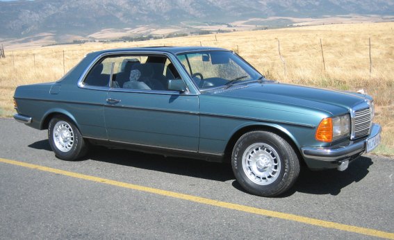 I prefer the w123 coupe 280 ce ideally might be older but much more